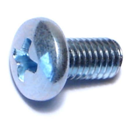 Midwest Fastener #10-32 x 3/8 in Phillips Pan Machine Screw, Zinc Plated Steel, 100 PK 07347